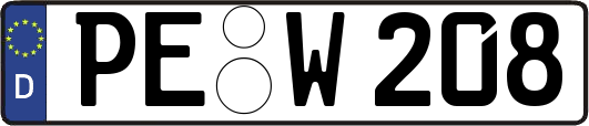 PE-W208