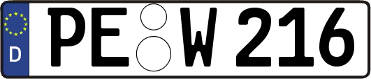 PE-W216