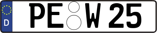 PE-W25