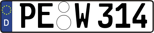 PE-W314