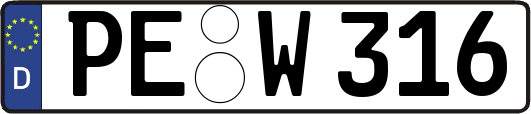 PE-W316