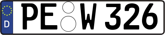 PE-W326