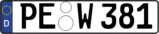 PE-W381