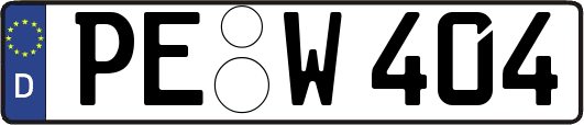 PE-W404