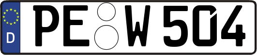 PE-W504