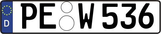 PE-W536