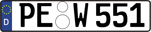 PE-W551
