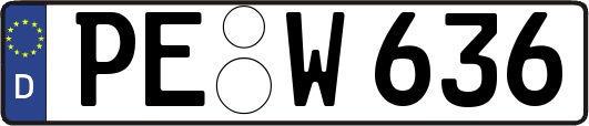 PE-W636