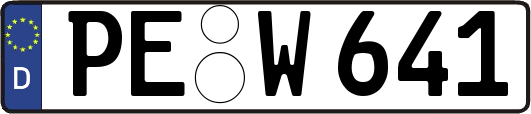 PE-W641
