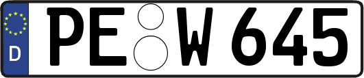 PE-W645
