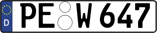 PE-W647