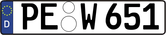 PE-W651