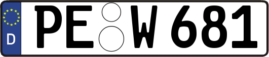 PE-W681