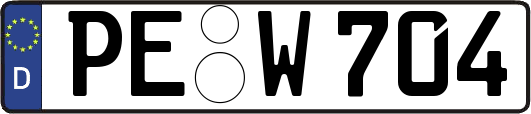 PE-W704