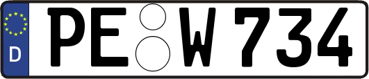 PE-W734