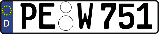 PE-W751