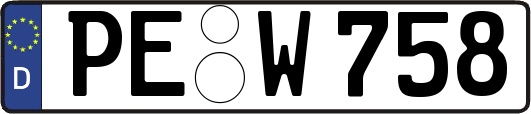 PE-W758