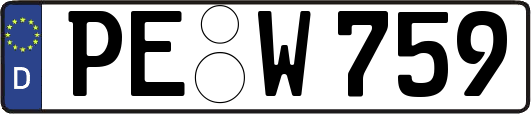 PE-W759