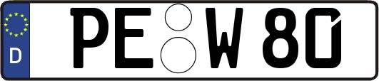 PE-W80
