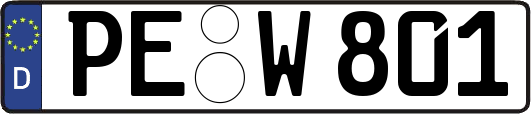 PE-W801