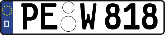 PE-W818