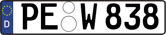 PE-W838