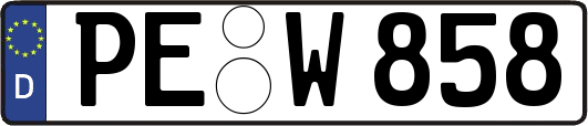 PE-W858