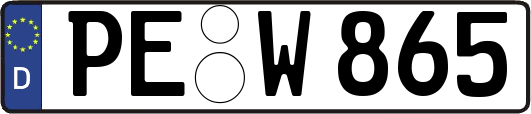 PE-W865