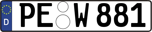 PE-W881