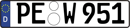 PE-W951