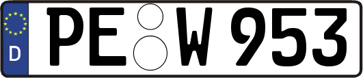 PE-W953