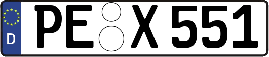 PE-X551