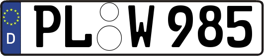 PL-W985