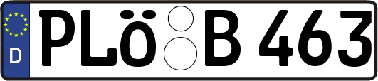 PLÖ-B463