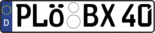 PLÖ-BX40