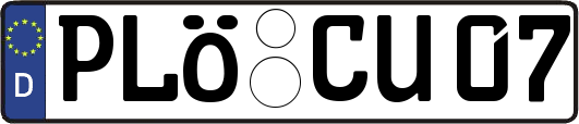 PLÖ-CU07