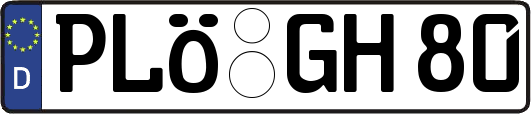 PLÖ-GH80