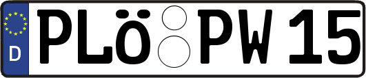 PLÖ-PW15
