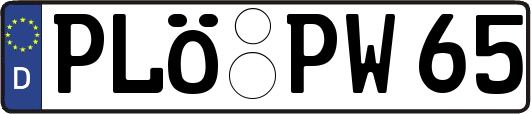 PLÖ-PW65