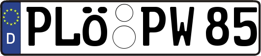 PLÖ-PW85