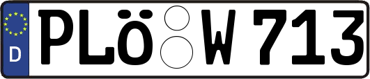 PLÖ-W713