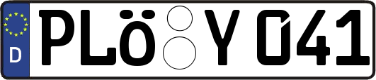 PLÖ-Y041