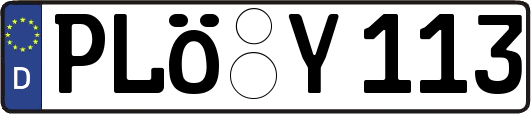 PLÖ-Y113