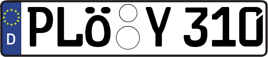 PLÖ-Y310