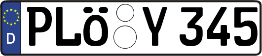 PLÖ-Y345