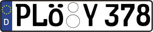 PLÖ-Y378