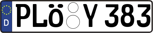 PLÖ-Y383