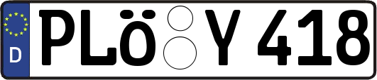 PLÖ-Y418