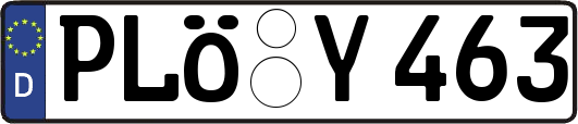 PLÖ-Y463