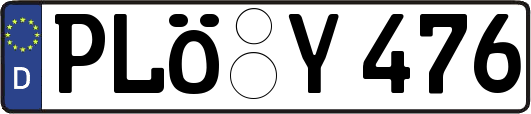PLÖ-Y476
